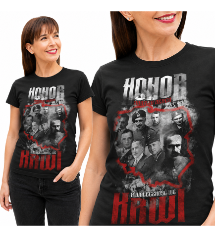 Koszulka damska HONOR WE KRWI